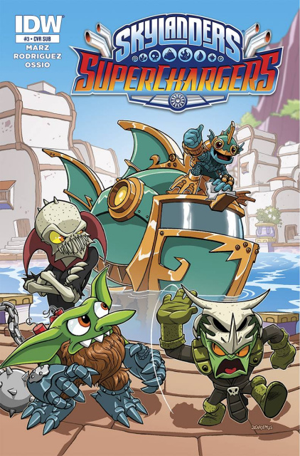 Skylanders: Superchargers #3 (Subscription Cover)
