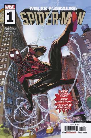 Miles Morales: Spider-Man #1 (Garron 2nd Printing)