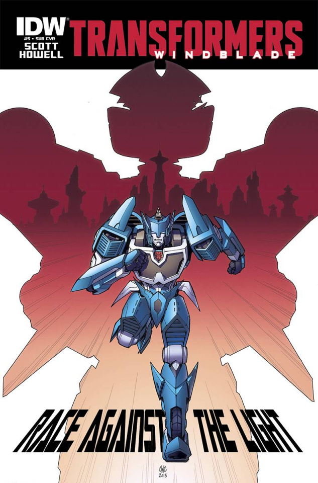 The Transformers Windblade 5 Subscription Cover