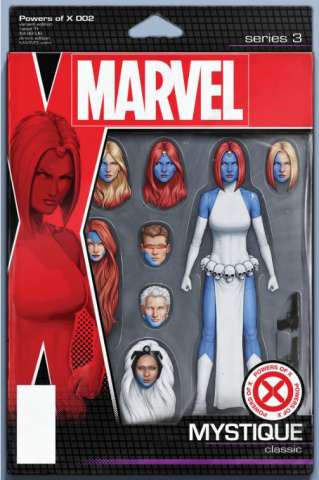 Powers of X #2 (Christopher Action Figure Cover)