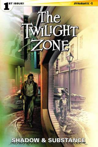 The Twilight Zone: Shadow & Substance #1 (Lau Subscription Cover)