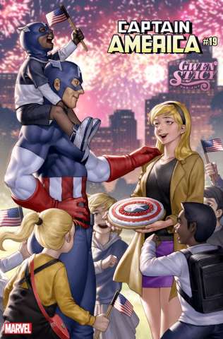 Captain America #19 (Yoon Gwen Stacy Cover)