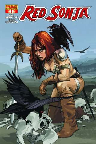 Red Sonja #1 (Staples Cover)