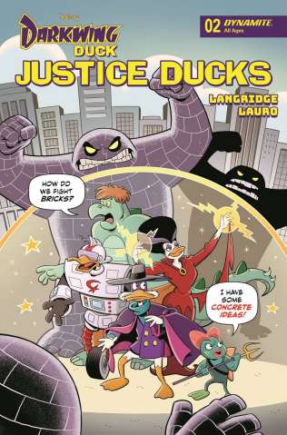 Justice Ducks #2 (Langridge Cover)