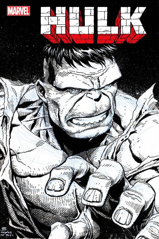 Hulk #3 (Cheung Headshot Sketch Cover)