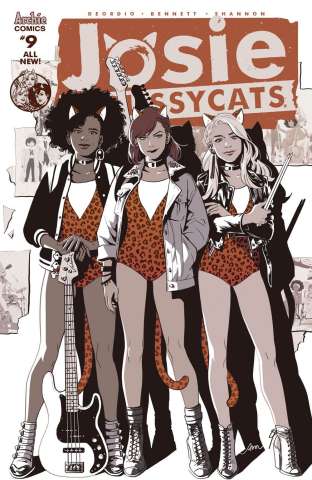Josie and The Pussycats #9 (Audrey Mok Cover)
