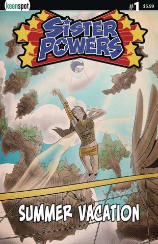 Sister Powers: Summer Vacation #1 (Mario Wytch Cover)