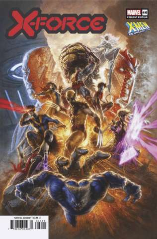 X-Force #46 (Mauro Casciolo X-Men 60th Anniversary Cover)