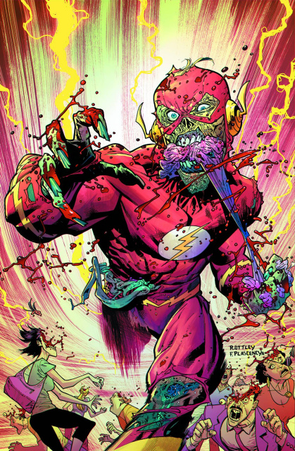 The Flash #35 (Monsters Cover)