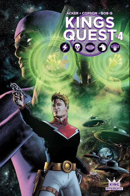 Kings Quest #4 (Worley Subscription Cover)