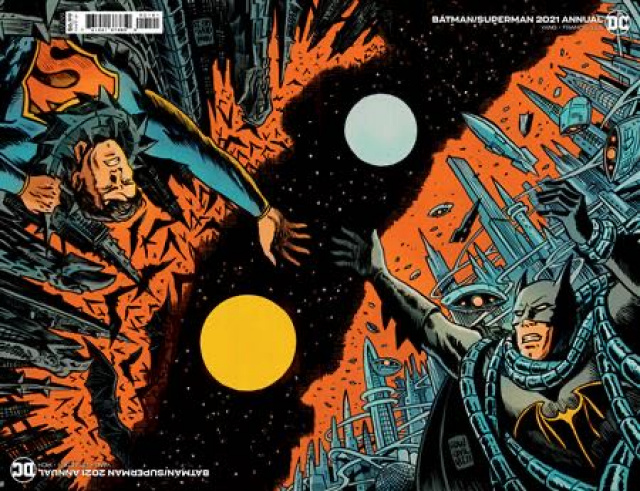 Batman / Superman 2021 Annual #1 (Francesco Francavilla Connected Flip Card Stock Cover)