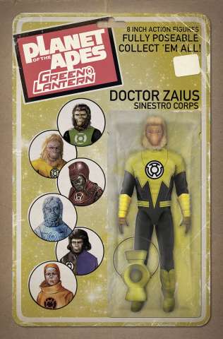 The Planet of the Apes / The Green Lantern #2 (Unlock Action Figure Cover)