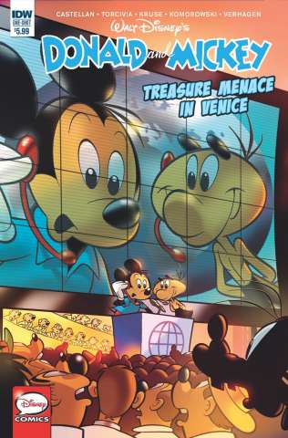 Donald and Mickey Quarterly Treasure: Menace in Venice (Cover B)