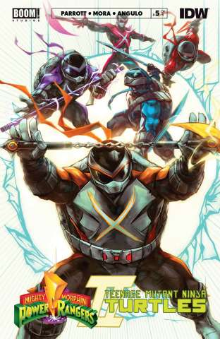 Mighty Morphin Power Rangers / Teenage Mutant Ninja Turtles II #5 (Tao Cover)