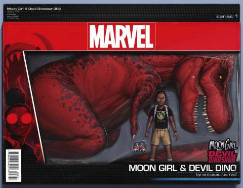Moon Girl and Devil Dinosaur #8 (Action Figure Cover)