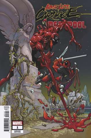 Absolute Carnage vs. Deadpool #1 (Ferry Cover)