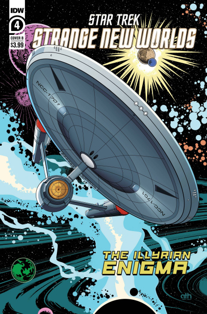 Star Trek: Strange New Worlds - The Illyrian Enigma #4 (Harvey Cover)
