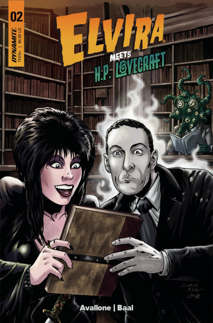 Elvira Meets H.P. Lovecraft #2 (Baal Cover)
