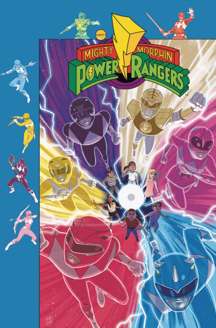 Mighty Morphin Power Rangers #27 (Subscription Gibson Cover)
