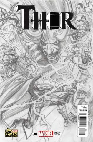 Thor #1 (Ross Sketch Cover)