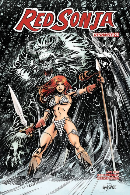 Red Sonja #25 (Mandrake Cover)