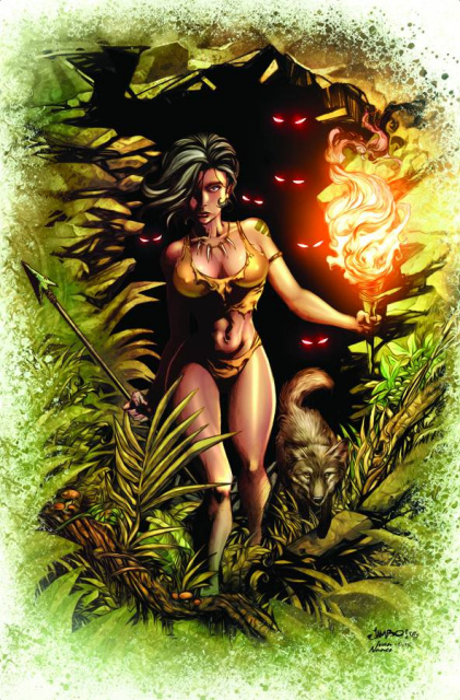 Grimm Fairy Tales: The Jungle Book - Last of the Species #3 (Salgado Cover)