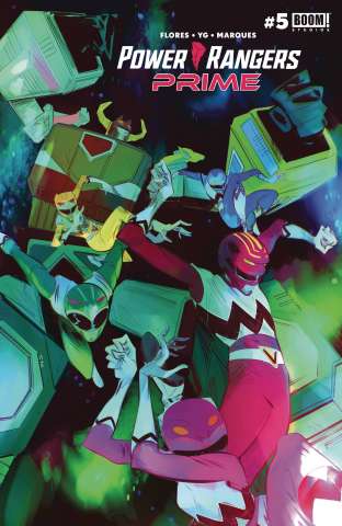 Power Rangers Prime #5 (Simeone Cover)