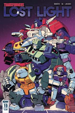The Transformers: Lost Light #19 (Roche Cover)