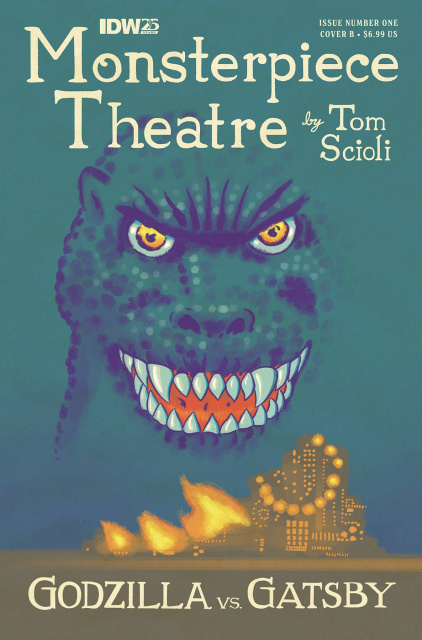 Godzilla's Monsterpiece Theatre #1 (Scioli Cover)