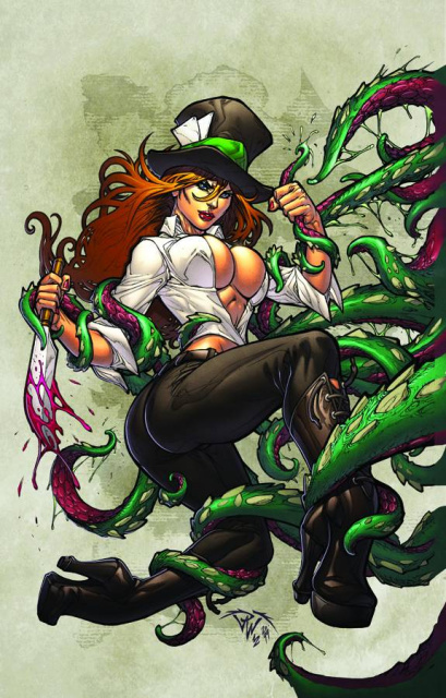 Grimm Fairy Tales: The Madness of Wonderland #3 (Pantalena Cover)