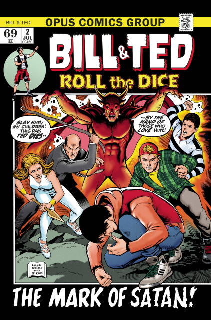 Bill & Ted Roll the Dice #2 (5 Copy Nichols Cover)