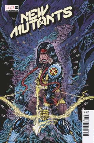 New Mutants #26 (Wolf Cover)