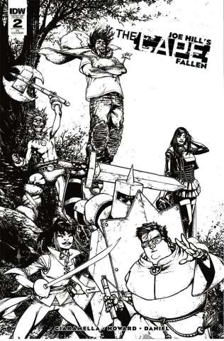 The Cape: Fallen #2 (10 Copy Howard Cover)