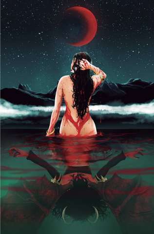 Vampirella vs. Purgatori #2 (Maine Virgin Bonus Cover)
