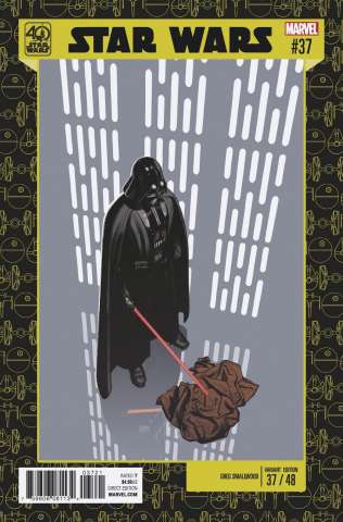 Star Wars #37 (Smallwood 40th Anniversary Cover)