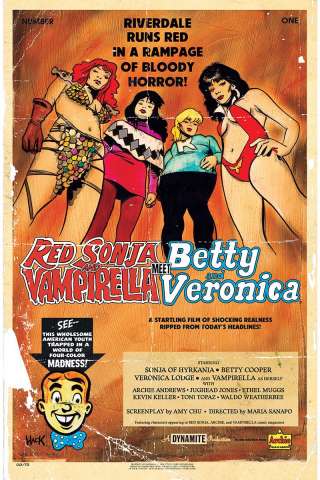Red Sonja and Vampirella Meet Betty and Veronica #1 (Hack Cover)
