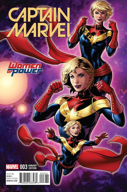 Captain Marvel #3 (Lupacchino Cover)