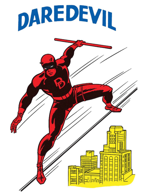 Daredevil #595 (Kirby 1965 T- Shirt Cover)