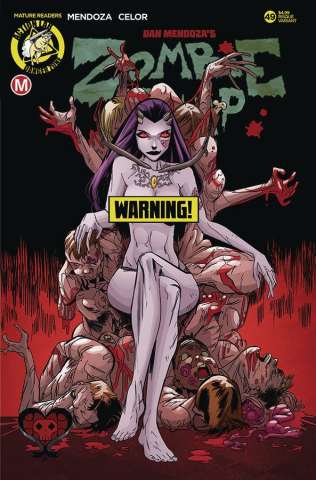Zombie Tramp #49 (Celor Risque Cover)
