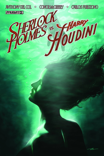 Sherlock Holmes vs. Harry Houdini #3 (Campbell Cover)