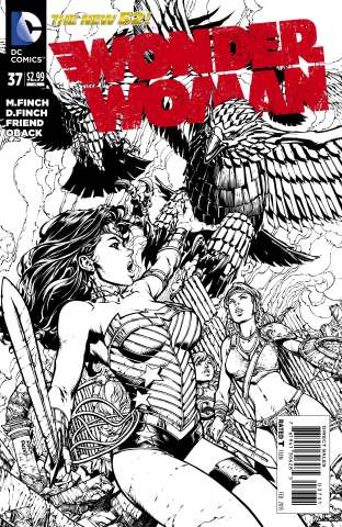 Wonder Woman #37 (Black & White Cover)