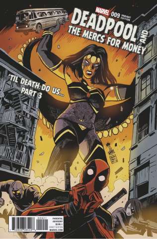 Deadpool and the Mercs For Money #9 (Francavilla Poster Cover)