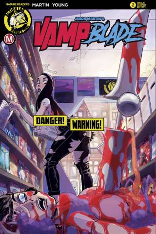 Vampblade, Season Two #2 (Winston Young Risque Cover)