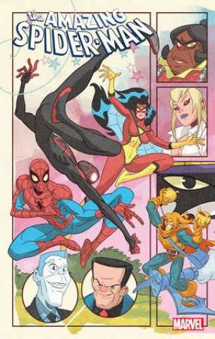 The Amazing Spider-Man #39 (Galloway Saturday Morning Connect Cover)