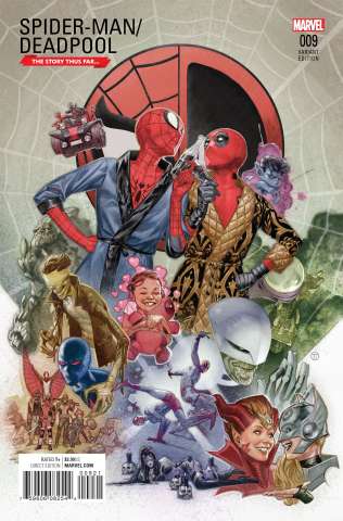 Spider-Man / Deadpool #9 (Tedesco Story Thus Far Cover)