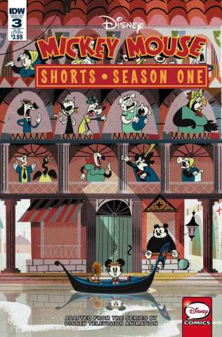 Mickey Mouse Shorts, Season One #3 (Subscription Cover)