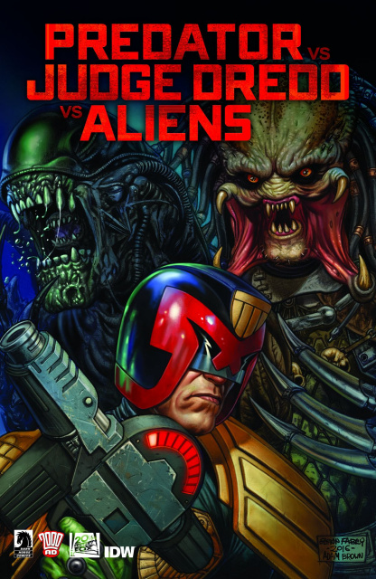 Predator vs. Judge Dredd vs. Aliens #4
