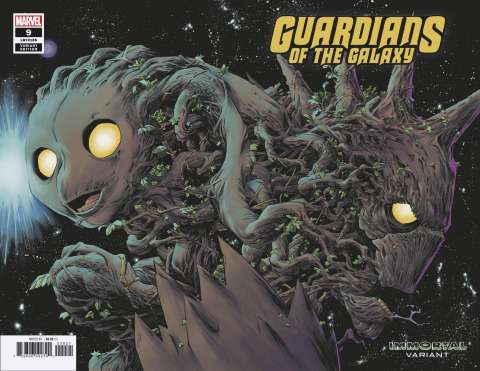 Guardians of the Galaxy #9 (Shalvey Immortal Wraparound Cover)