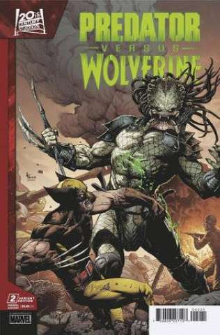 Predator vs. Wolverine #2 (Gary Frank Cover)