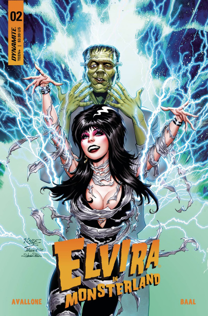 Elvira in Monsterland #2 (Royle Cover)